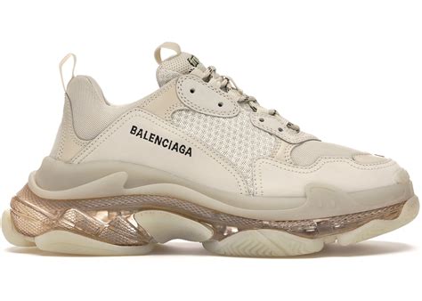 balenciaga white sneakers lines